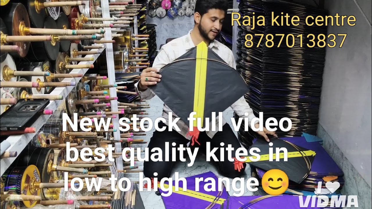 Raja kite centre!!! New stock full video!!!#Wholesale price #patangbazi 😄