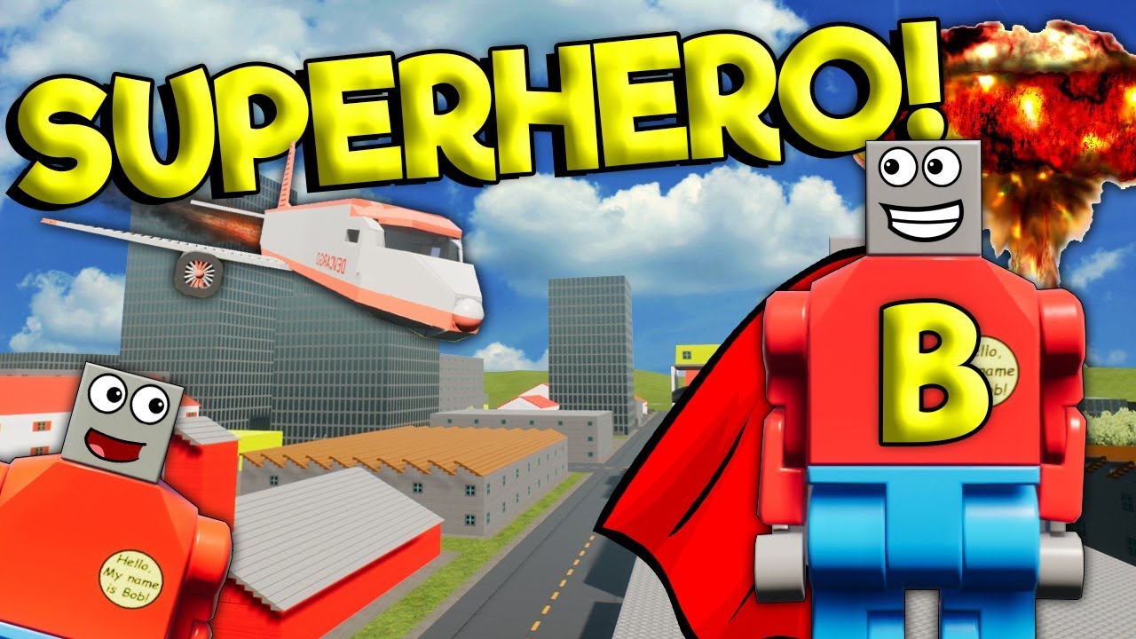 BECOMING LEGO SUPERHEROES & JOINING THE AVENGERS! - Brick Rigs Roleplay Gameplay - Lego City Jobs