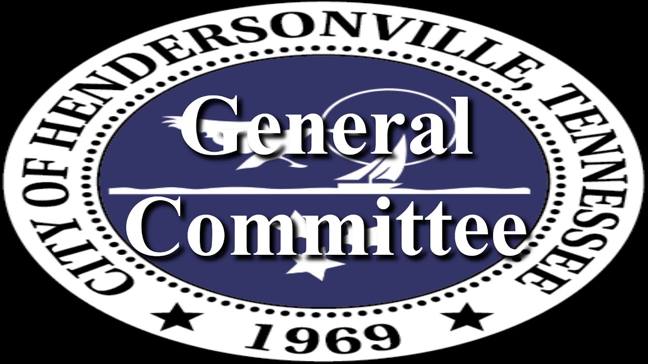 Hendersonville General Committee 1/13/2026