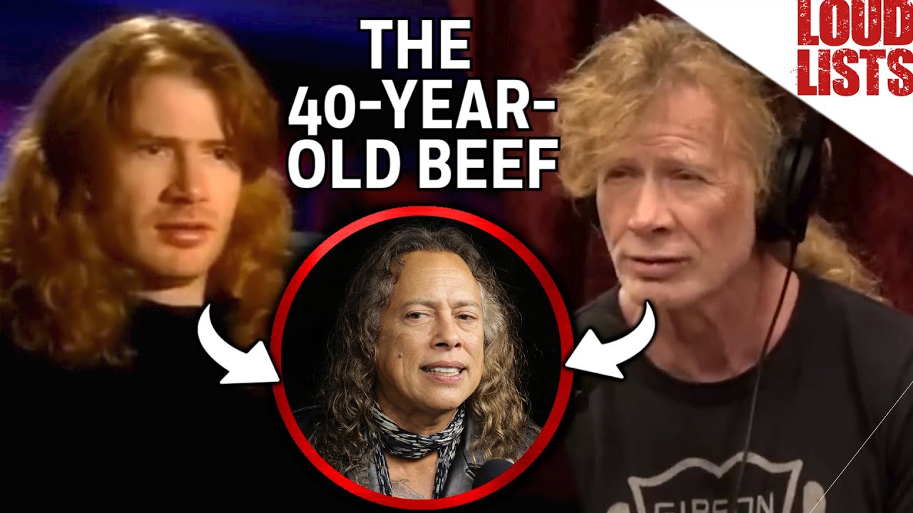 40 Years of Dave Mustaine Talking About Metallica