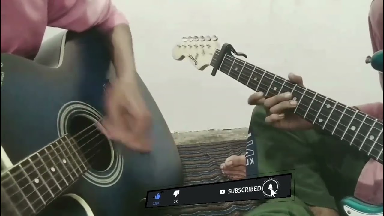 Christian Worship Guitar | Me Lead & Bro Rhythm 🙂