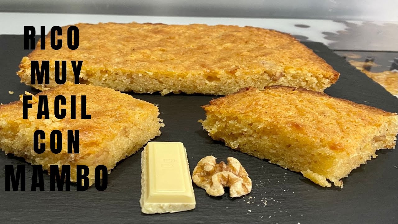 BROWNIE DE CHOCOLATE BLANCO Y NUECES EN MAMBO!!