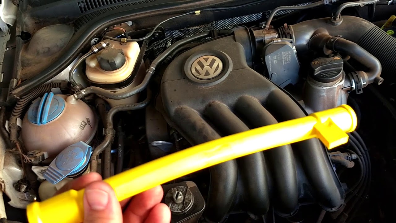 Trocando o Guia Funil da Vareta De &Oacute;leo Vw Jetta 2013/2014
