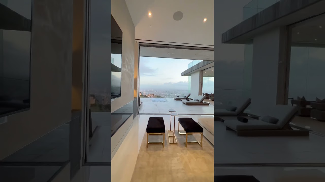 Inside $10M Los Angeles Mansion #shorts #luxuryrealestate #losangeles #luxuryhomes