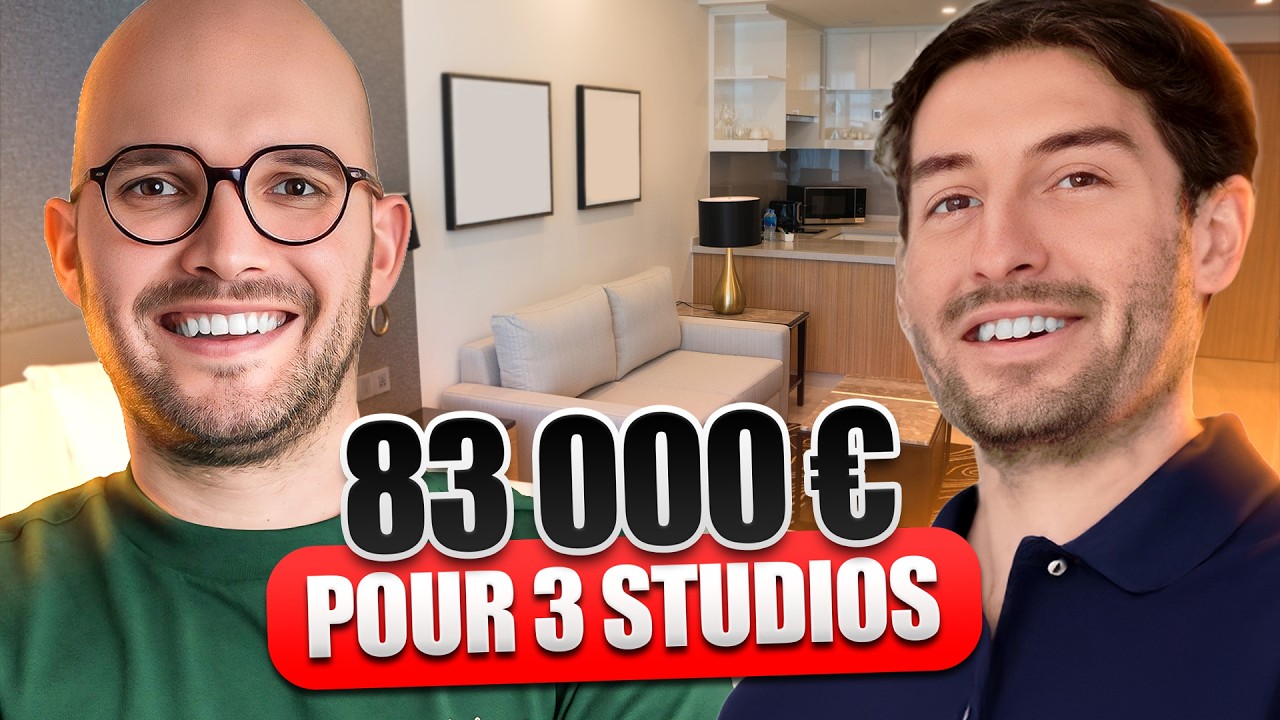 Investissement immobilier à Limoges : Antho récidive avec 3 studios en centre ville (1/2) 🏠
