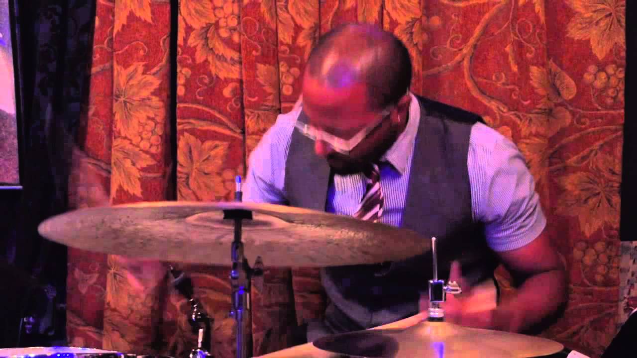 Quincy Davis solo on Lazy Bird with Seamus Blake, Peter Bernstein and Myron Walden