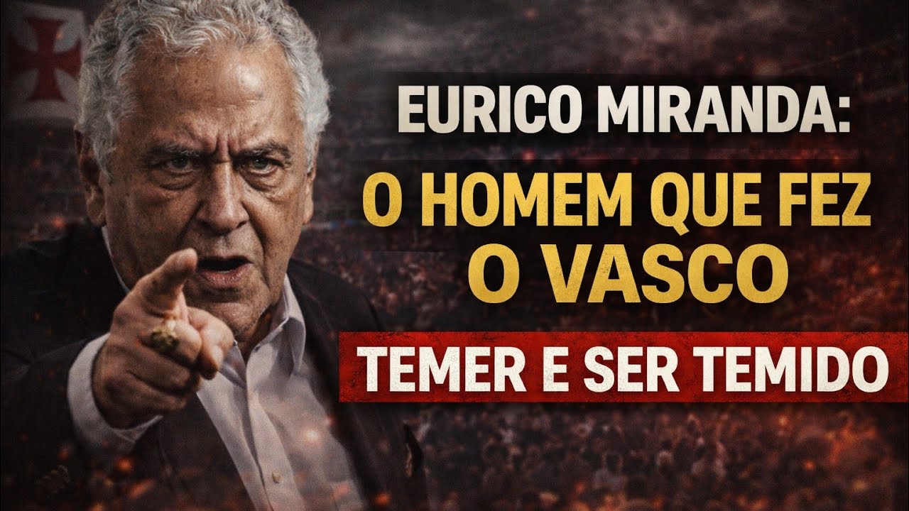 Eurico Miranda: O Homem que desafiou o futebol Brasileiro 💢💢💢
