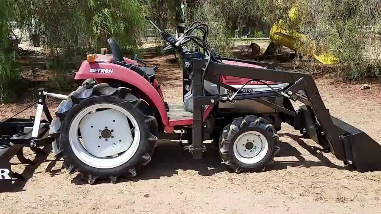 Shibaura P175F used compact tractor for sale by Toughtractors.com