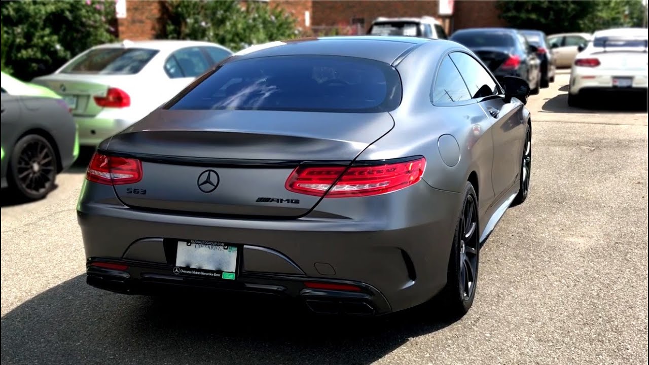 Mercedes S63s 3M Satin Dark grey
