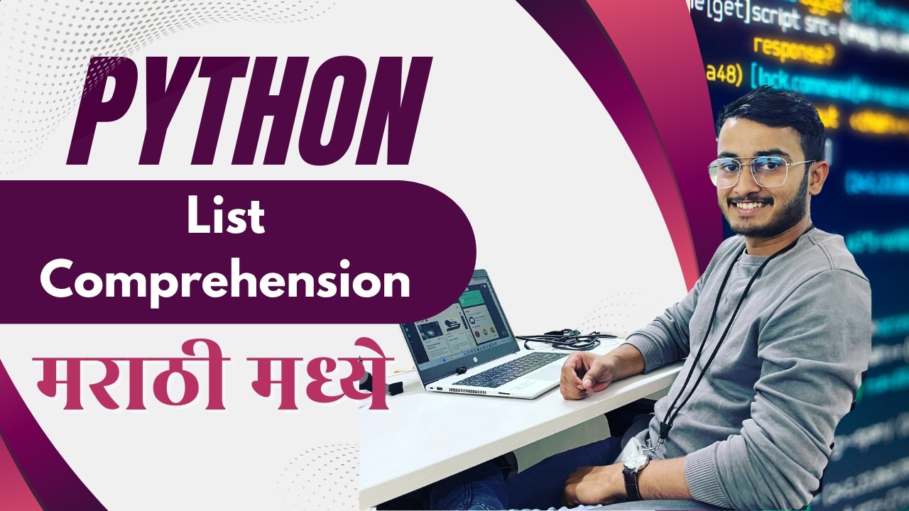 List Comprehension in Python | Marathi Tutorial 🔥