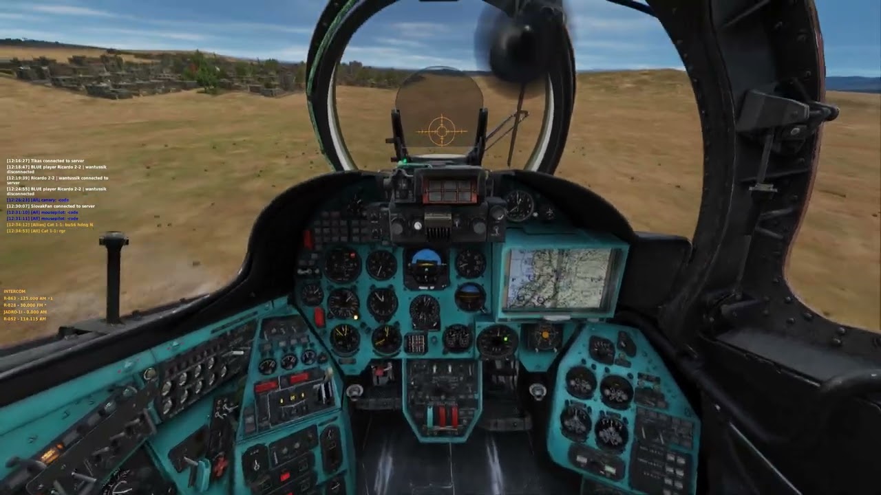 DCS Mi24p Hind Attack runs with Petrovich new voice lines