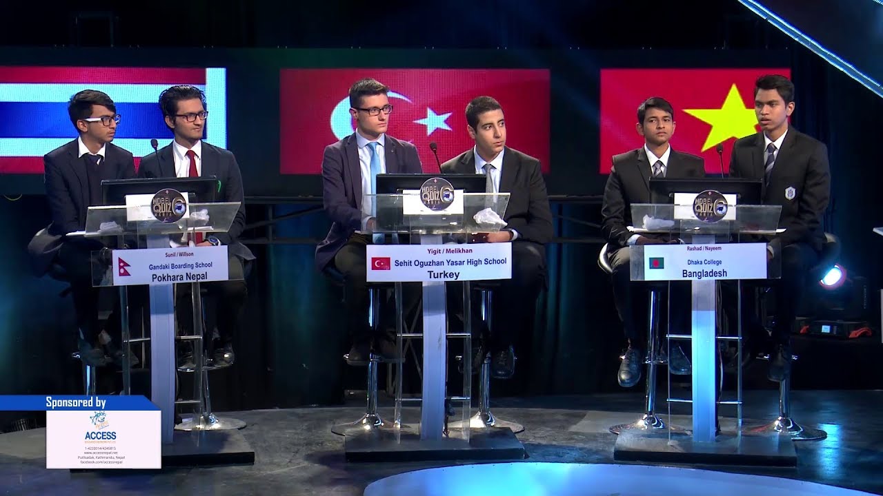 Asian Level Quiz Nobel Quiz Mania season 6 episode 22 | Nepal vs Turkey vs Bangladesh