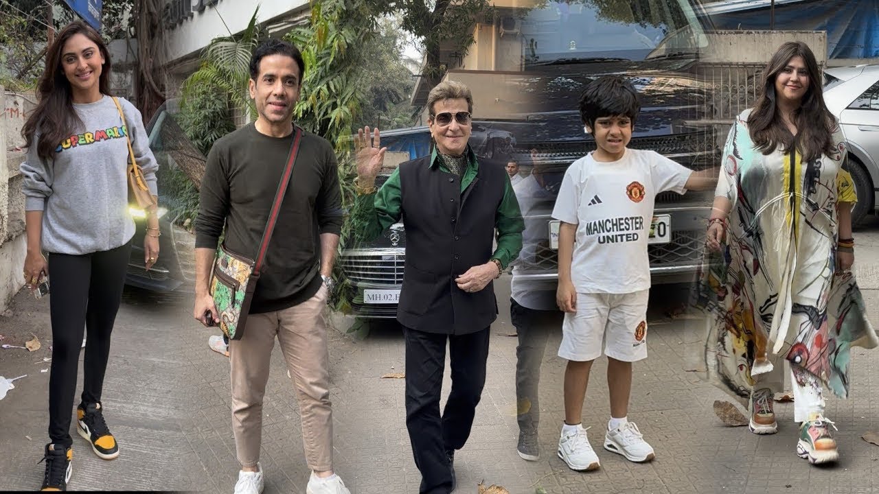Ekta Kapoor Son Ravie Kapoor Birthday party Jitendra Kapoor Tushar KaporKrystle D'Souzaa And More 🎂📸