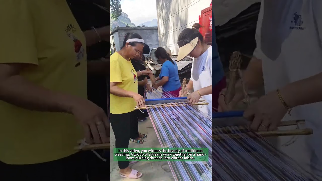 Traditional Weaving: Ancient Craft by Skilled Artisans
