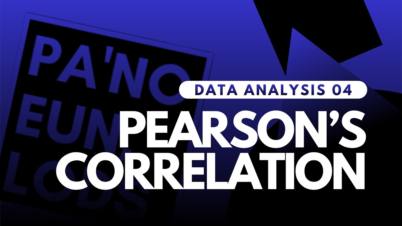 [DA04] Pearson's Correlation | Data Analysis na Naka-Taglish