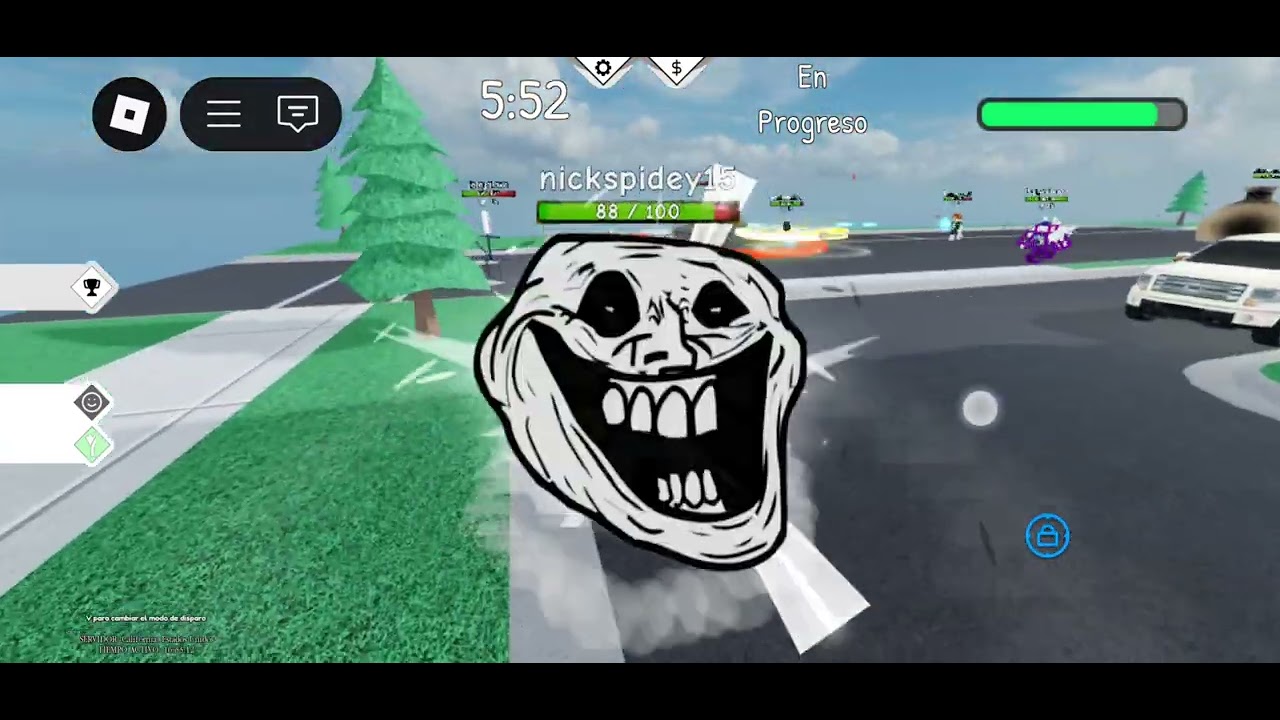 Jugando random rumble xddd