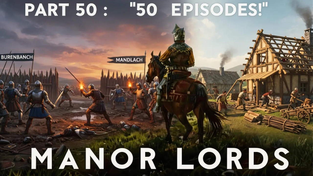 MANOR LORD GAMEPLAY PART 49 : 