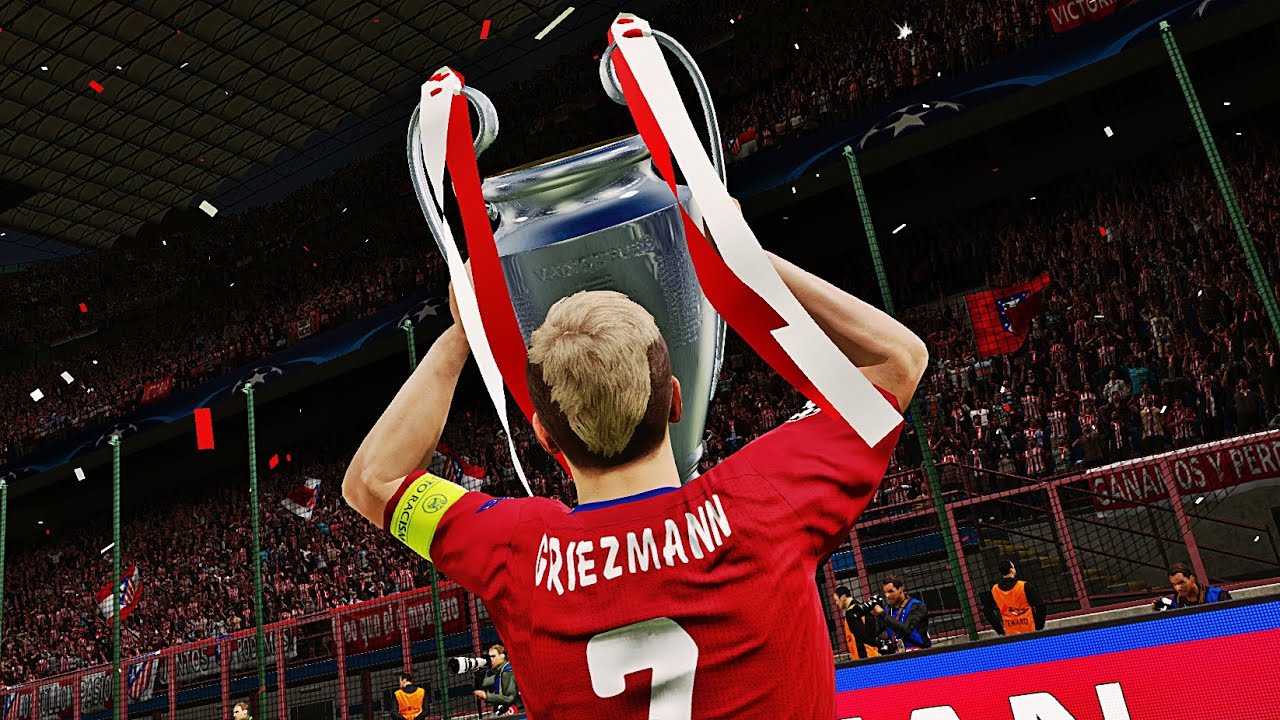 PES 2016 Atletico de Madrid vs Real Madrid | Final UEFA Champions League HD 60 FPS (PS4)