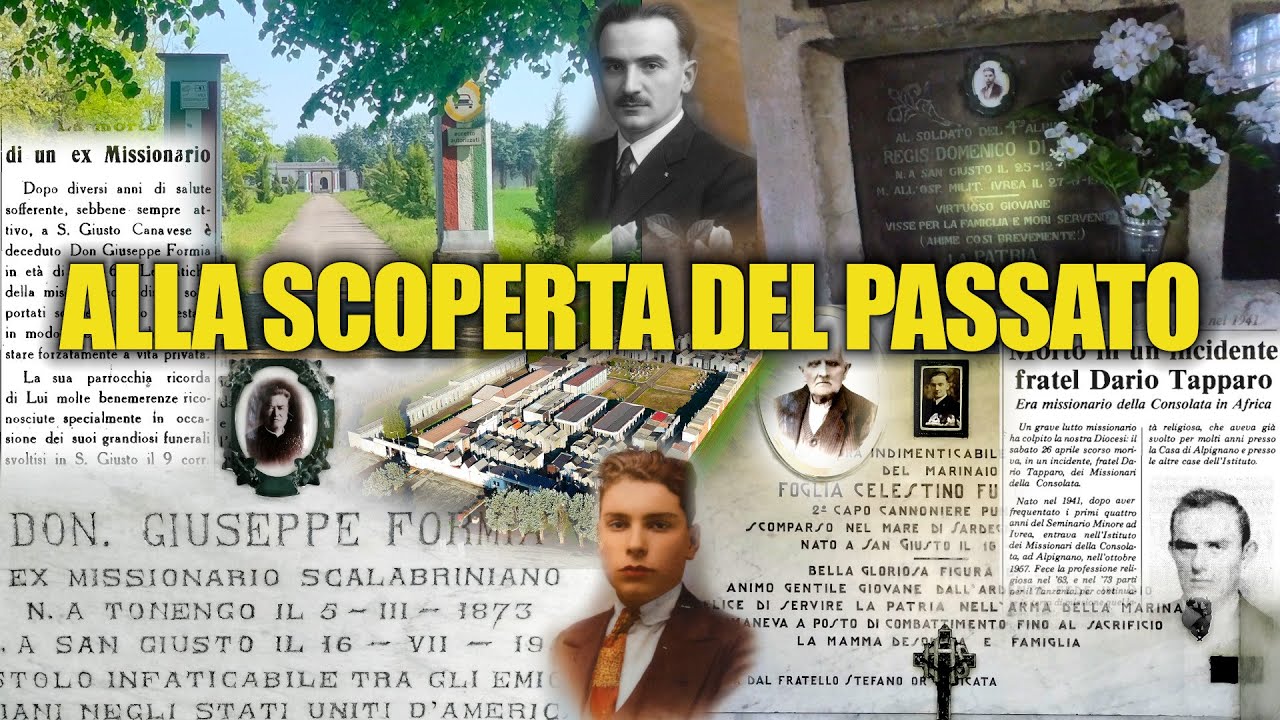 RISCOPRENDO PERSONE DIMENTICATE NEL CIMITERO ANDANDO A VEDERE NEGLI ARCHIVI DEI VECCHI GIORNALI!