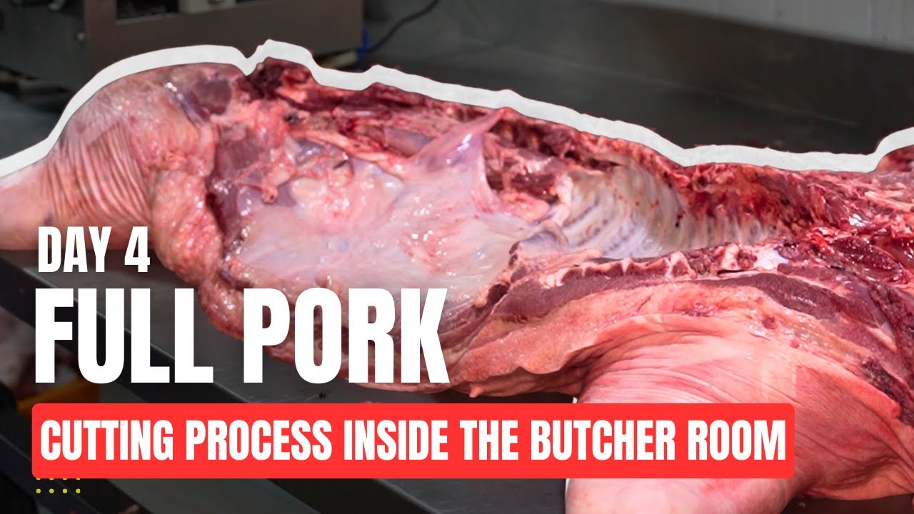 🔪 Master Butchers at Work &ndash; Full Pork Cutting Process Inside The Butcher Room
