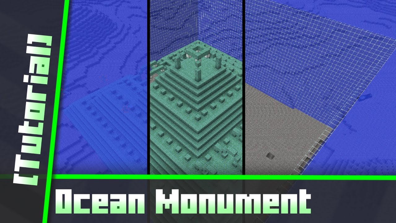 Guardian Farm [Tutorial] Clearing the Water Minecraft 1.10