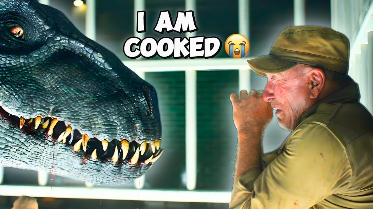 The time a HYBRID Indominus HUNTED the Humans in Jurassic World