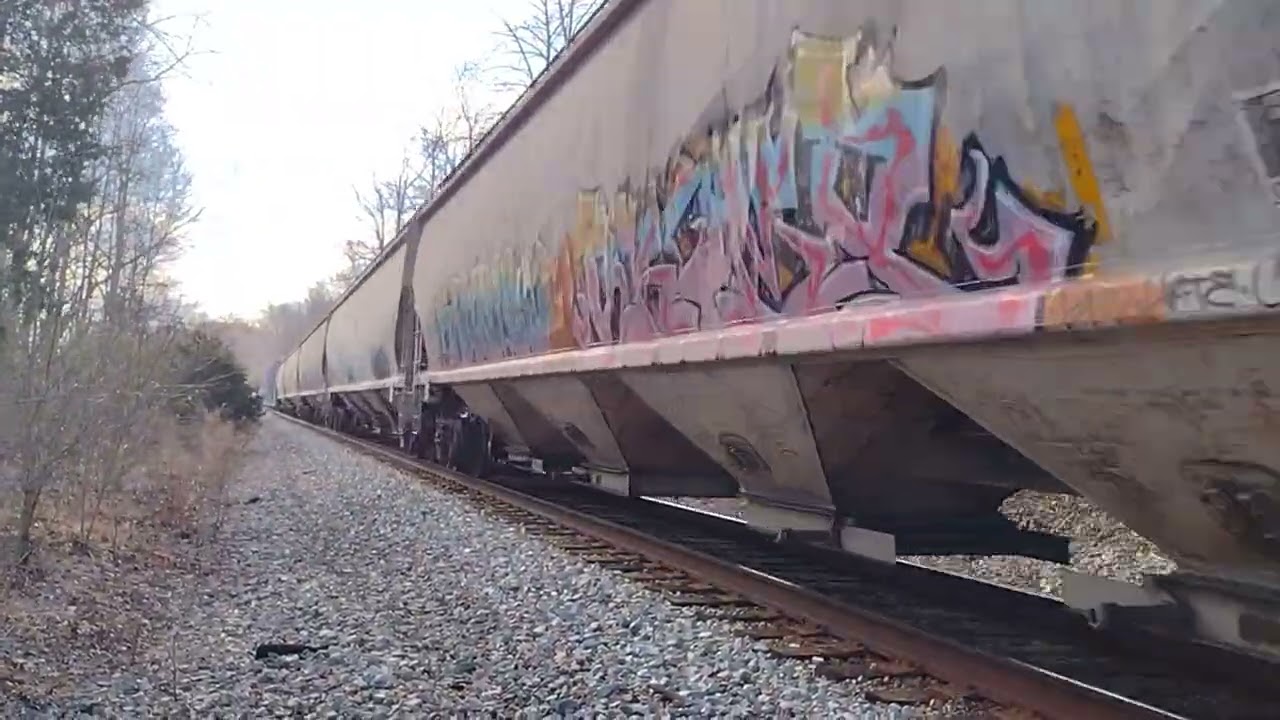 CSX action at Starnes, Hardwoods & Fort Blackmore Virginia on the Clinchfield March 7 2026