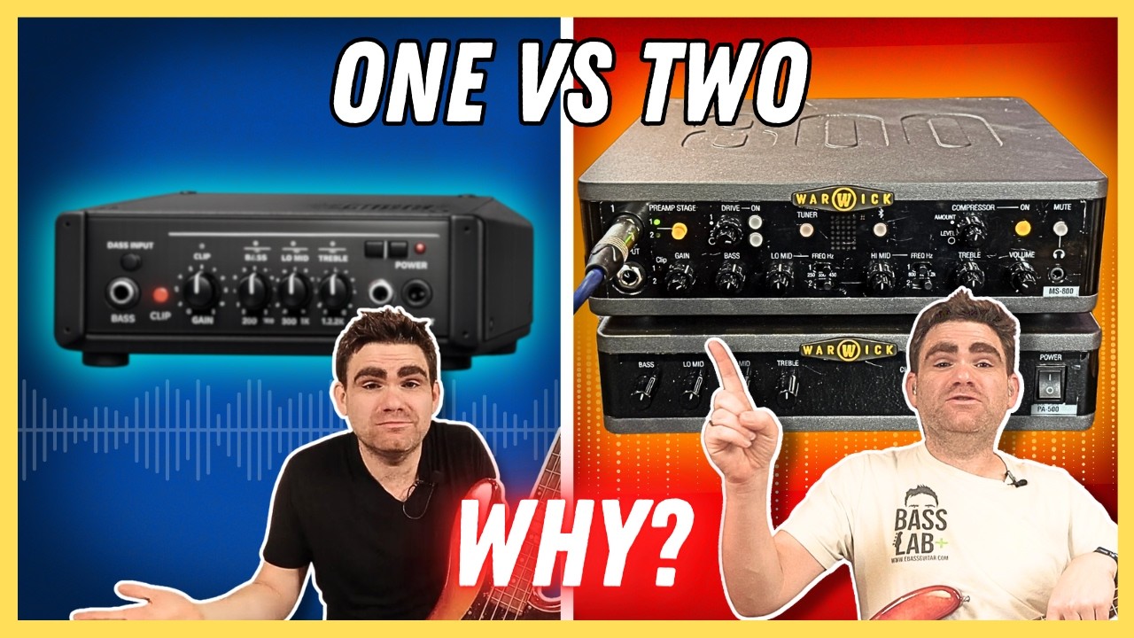 Почему два басовых усилителя звучат НАМНОГО лучше, чем один | Обзор и демонстрация Warwick MS 800...