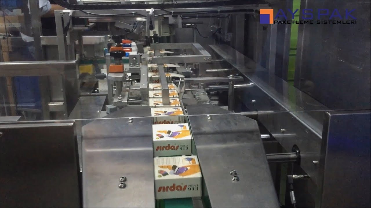 AYSPAK Kaşe Kutulama Makinesi / Stamp Cartoner