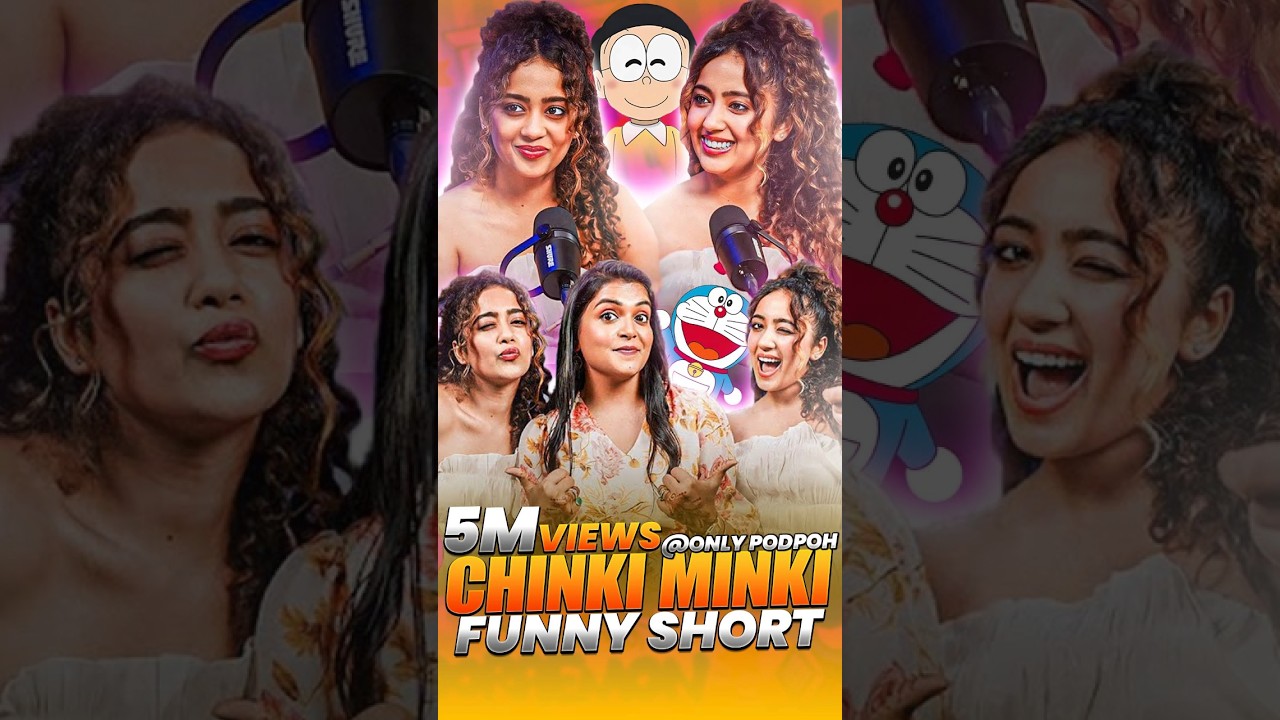 Meet Chinki Minki @The_MotorMouth @ChinkiMinki #shorts #chinkiminki #doreamon #voiceartist