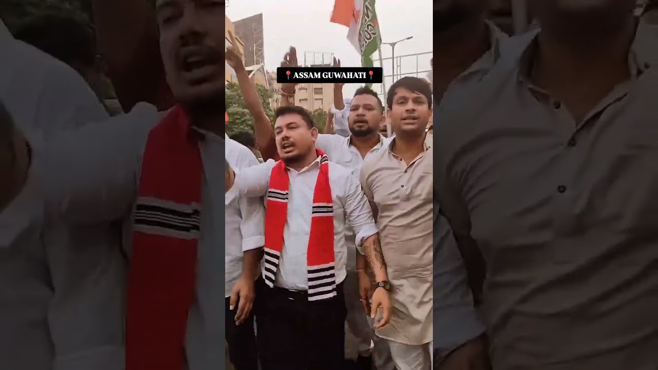 Protest Against #VoteChorGaddiChod ✊ #bjp #votechor #indianpolitician