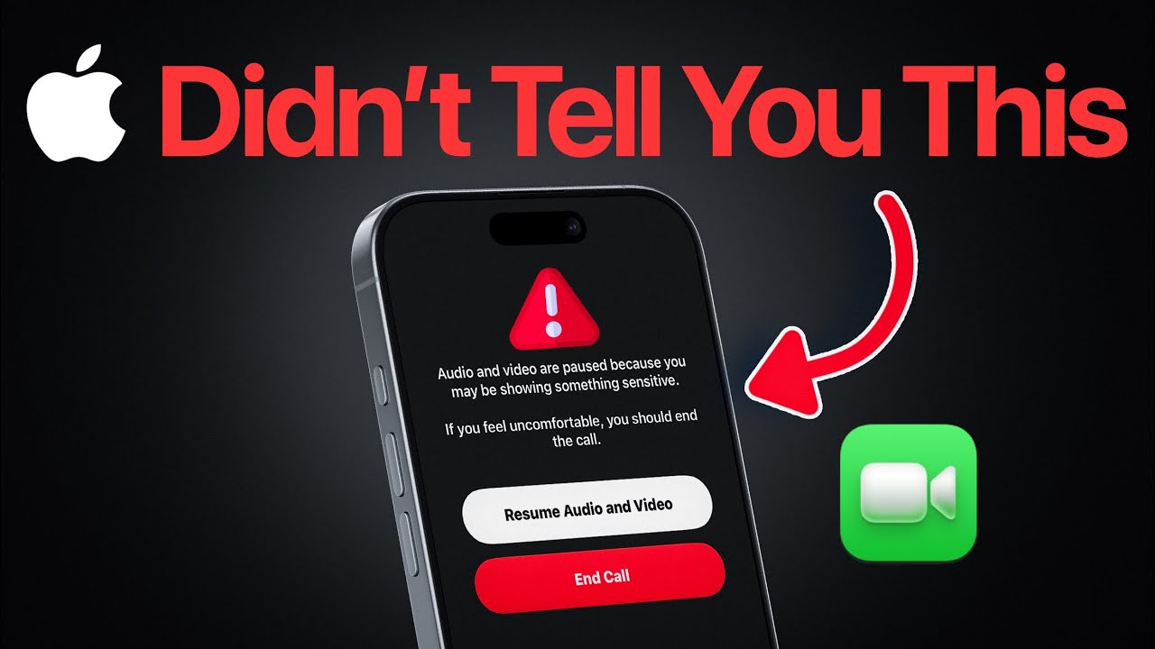 iOS 26 FaceTime Blocking Nudity!
