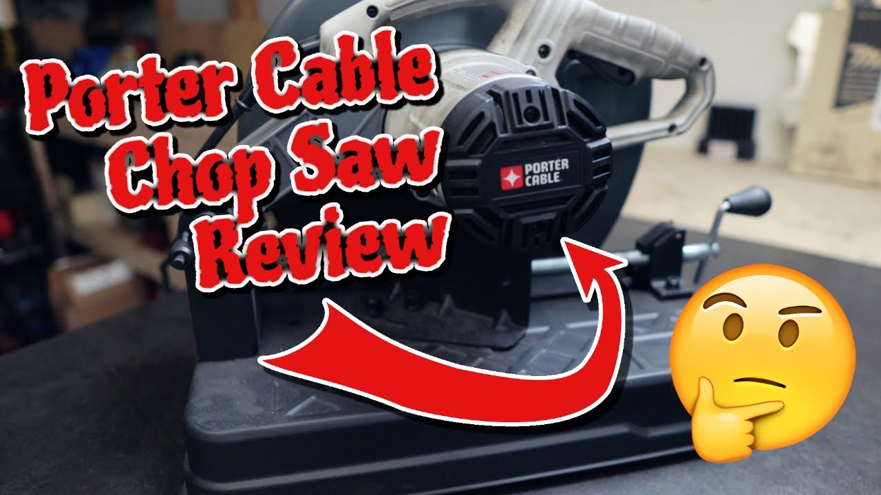 Porter Cable Chop Saw Review - Entry Level Fabrication