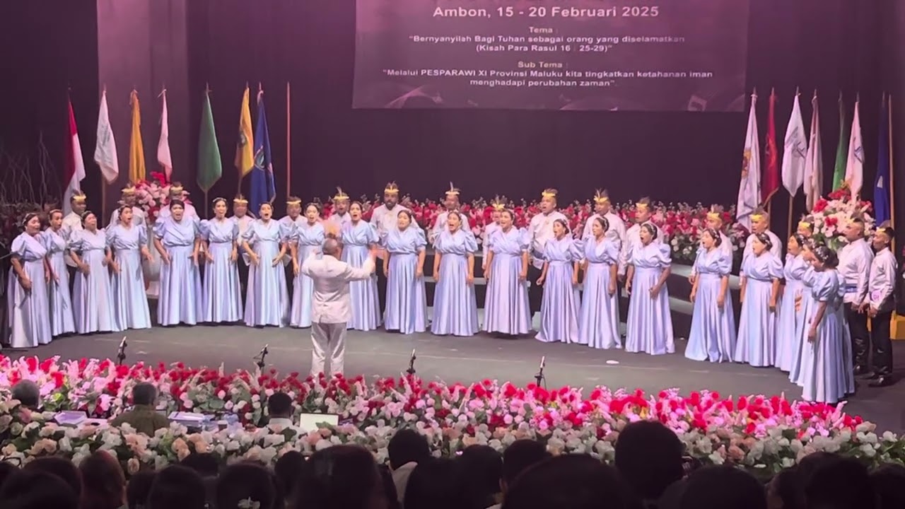 Pesparawi XI Provinsi Maluku Tahun 2025 - PSDC Kab. kepulauan Aru (Lagu Wajib. HALELUYA)