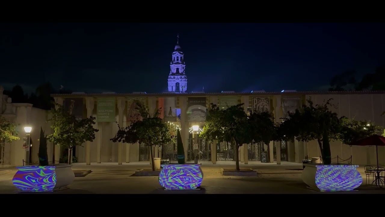 Projection Mapping & The California Tower.