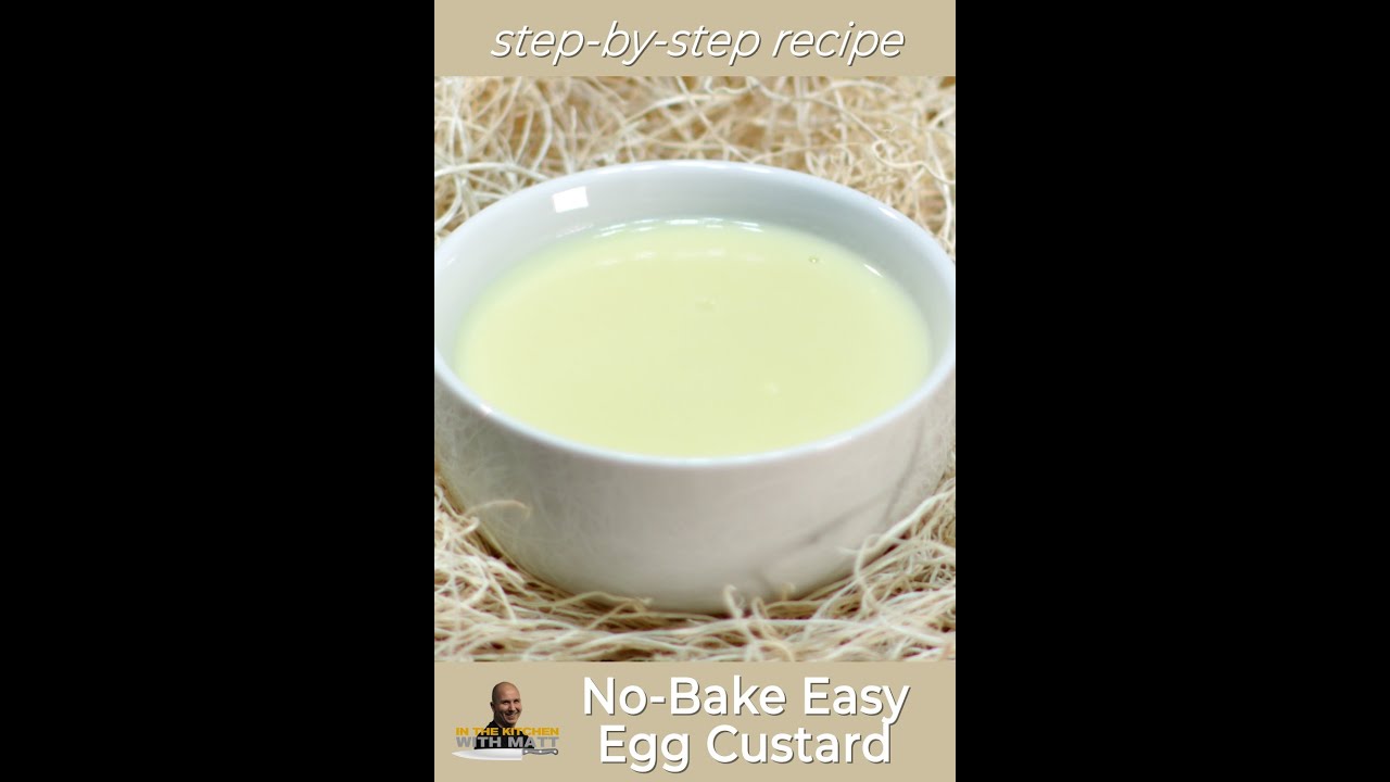 Easy Homemade Custard Recipe #shorts