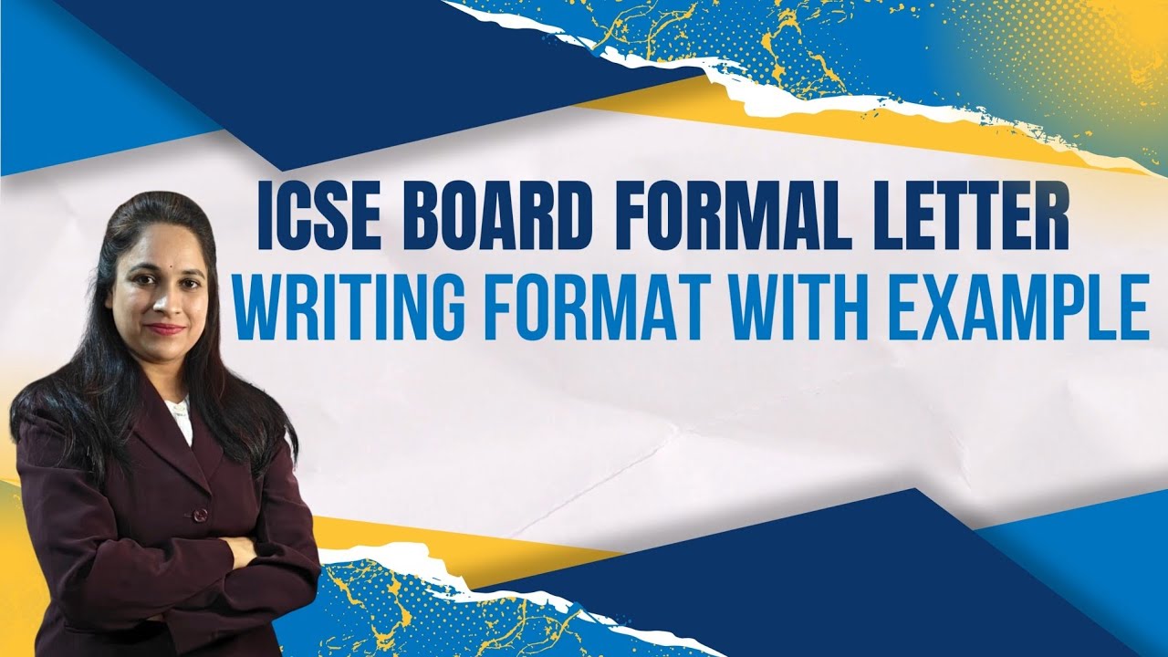 ICSE Class 10 Formal Letter Writing ✉️ | Correct Format + Sample #formalletterwriting #class10#viral