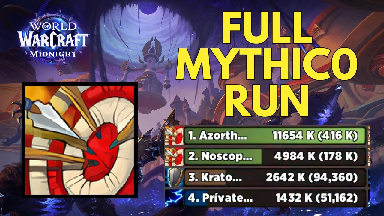 This New Marksmanship Mythic+ Build Makes It Kinda Fun? | Full Mythic0 Clear in Midnight Preseason