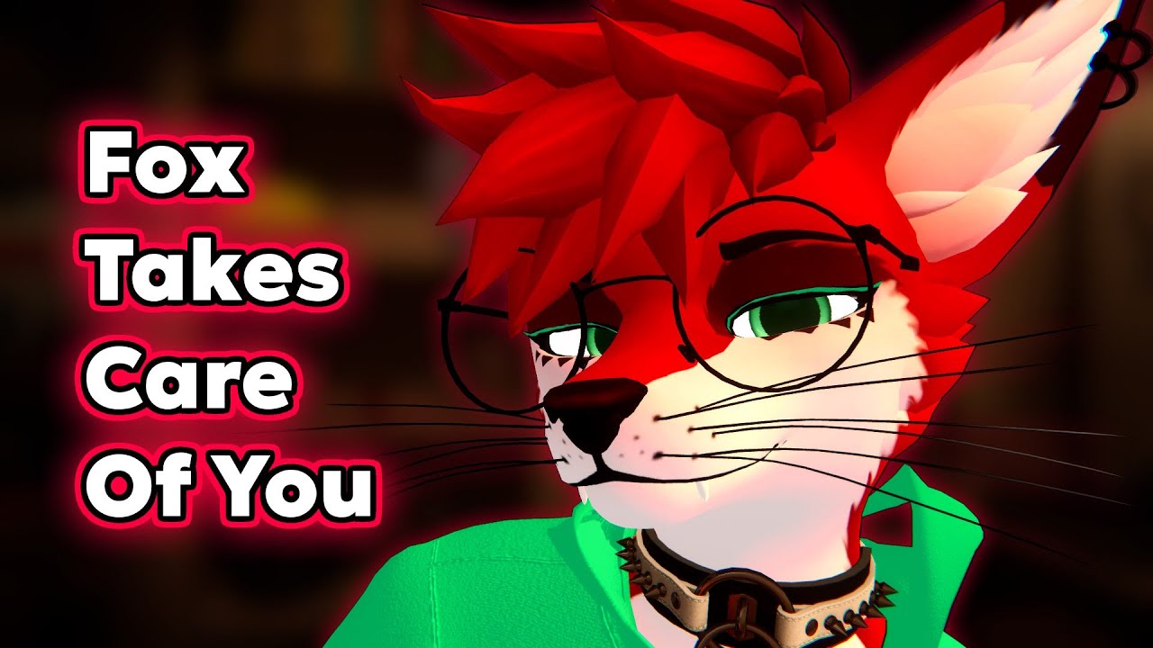 [Furry ASMR] Fox Takes Care of You ❤️💚 (Personal attention, ear licks, kisses)