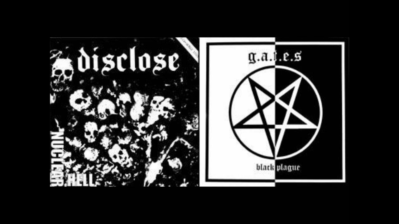 Disclose/G.A.T.E.S. - Nuclear Hell/Black Plague (Full Split)