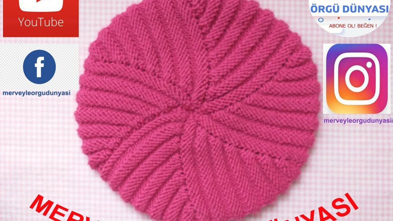 KOLAY RESSAM BERESİ/ÖRGÜ BEBEK BERESİ #ressambere #örgübere