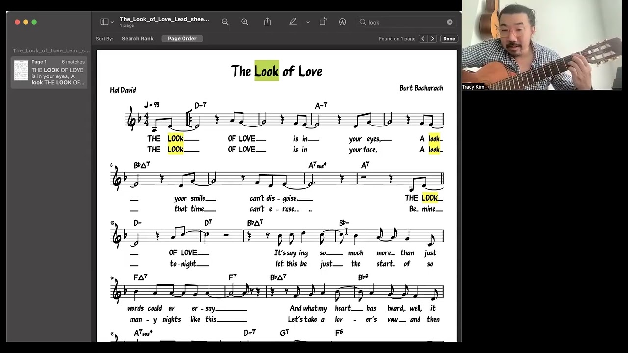 the look of love - guitar lesson-soloing strategies analysis, scales, chord melody, and more ideas!