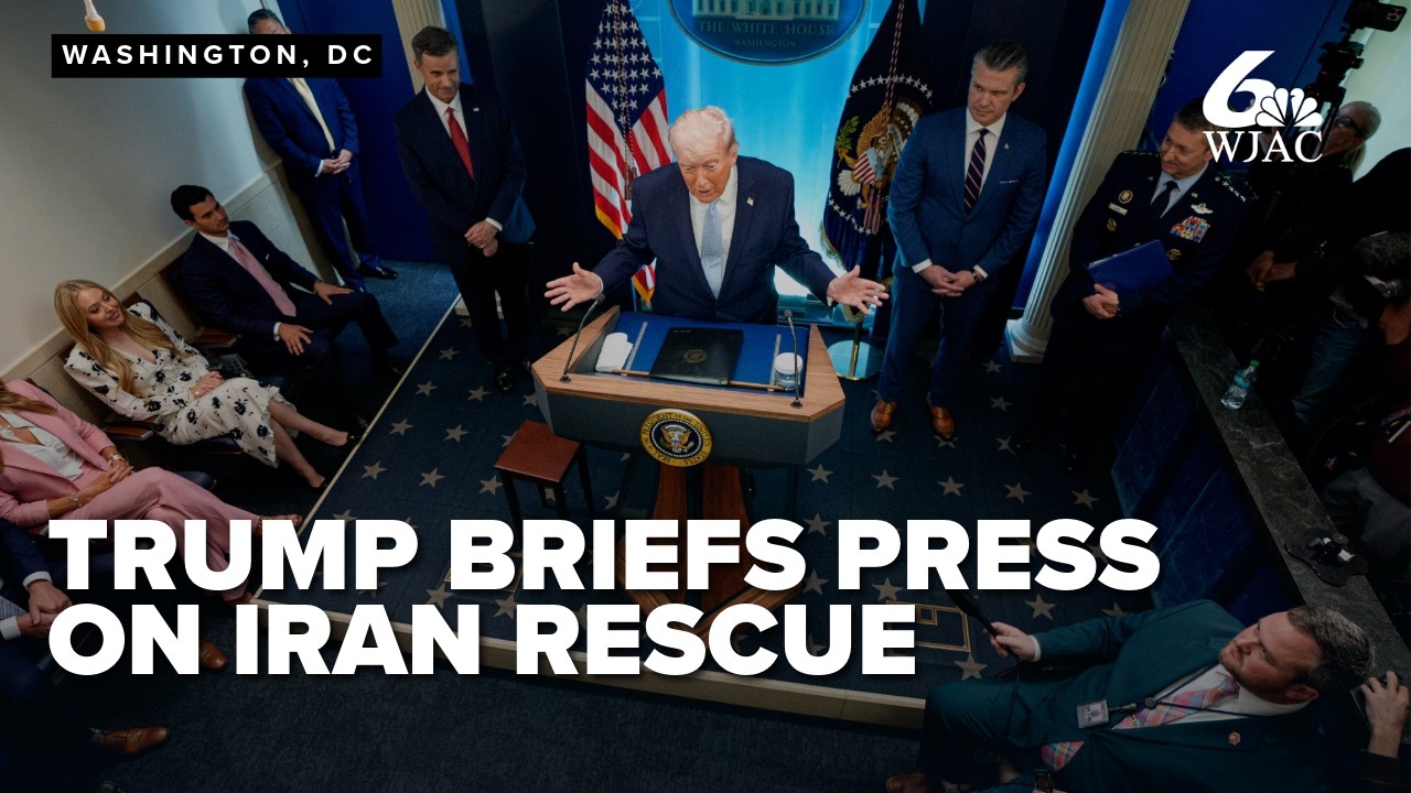 FULL: Trump credits CIA for locating airman in Iran after fighter jets were shot down