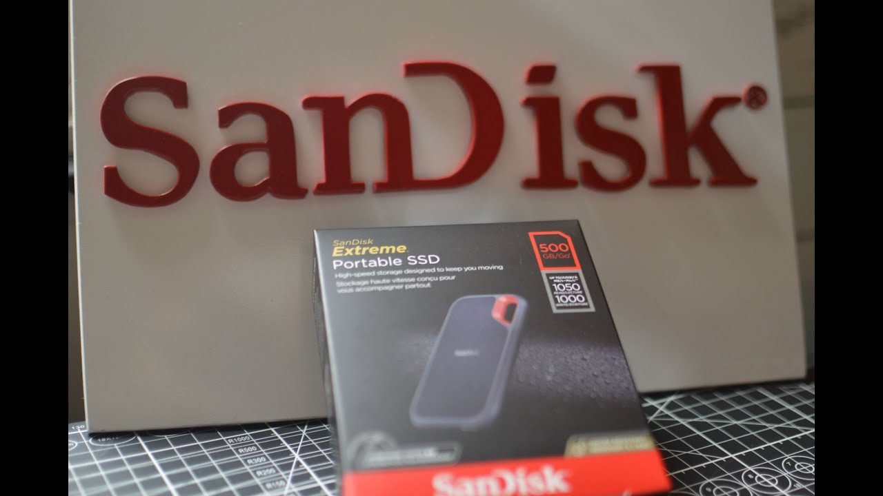 SanDisk Extreme v2 Portable SSD | Tiny version | Unboxing
