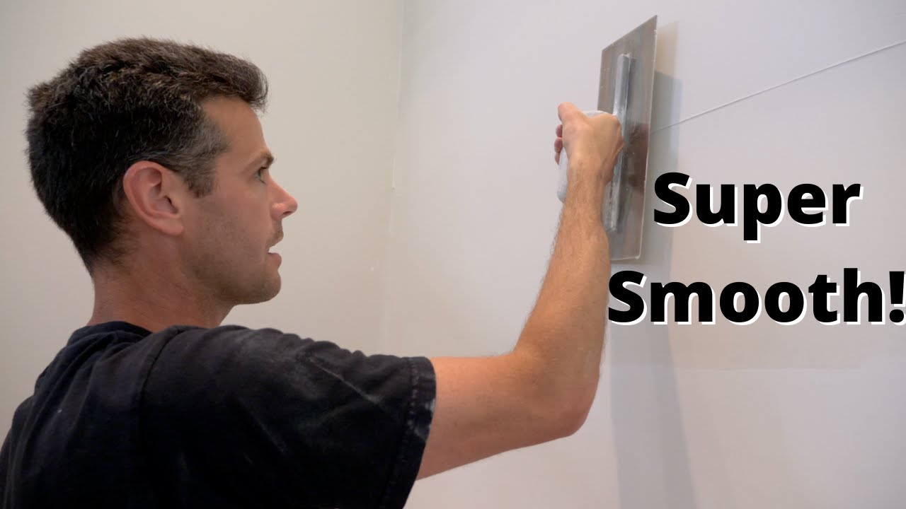 How to do a TIGHT SKIM on drywall!
