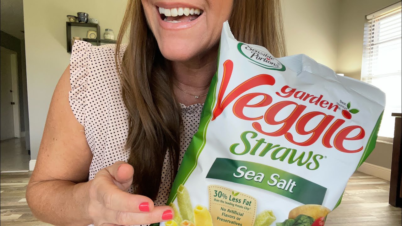 ASMR *CRUNCHY & CRISPY* Garden Veggie Straws