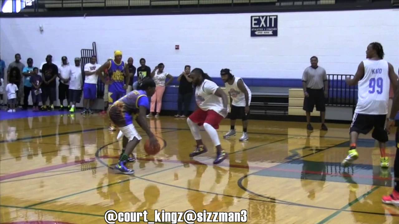 Court Kingz-Hot Sauce Makes Defender DANCE and shows him mercy in Austin Texas