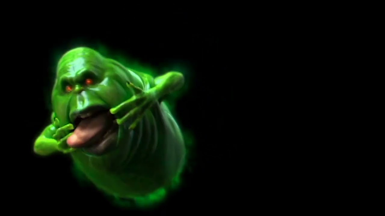 Ghostbusters Slimer vfx projection 1 hour looped