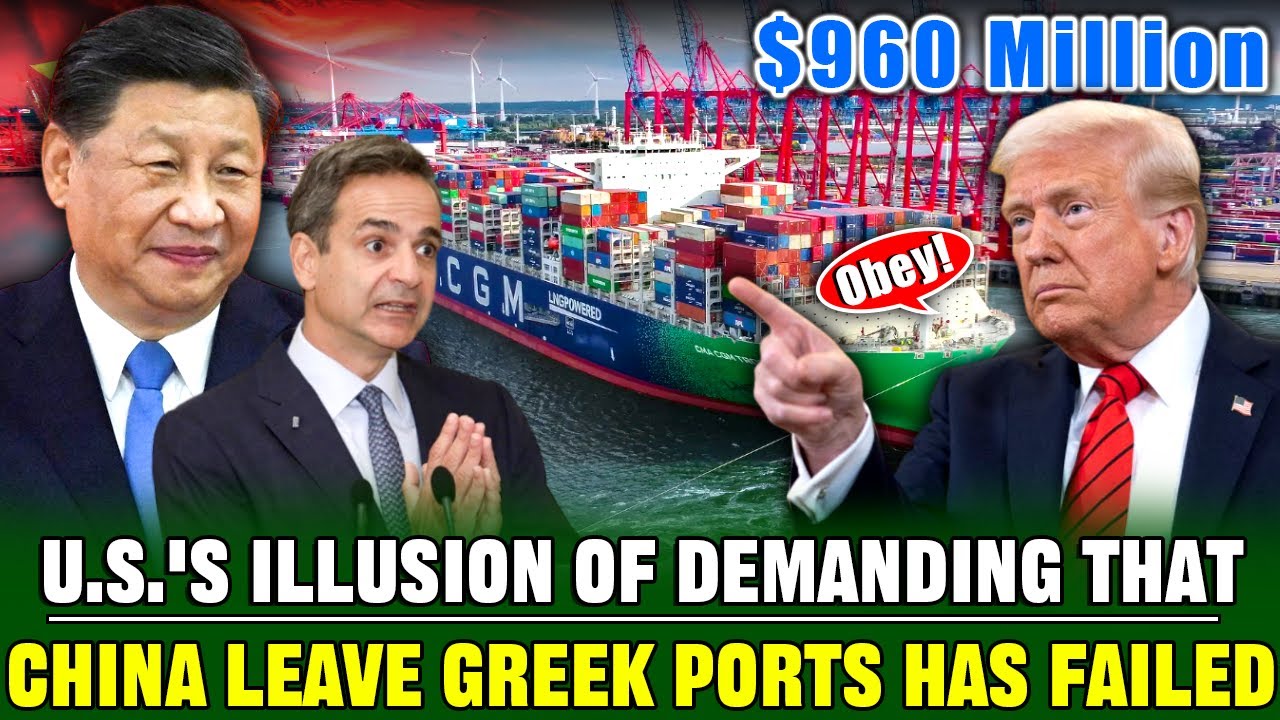 U.S. Tried to Take Over China&rsquo;s $960 Million Mega Port, but Greece Shattered Washington&rsquo;s Illusion!