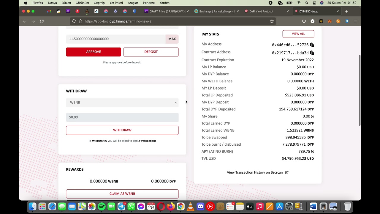 DYP Finance Farm nasıl yapılır? DYP Farming